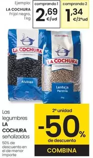 Oferta de La Cochura - Frijol Negro por 2,69€ en Eroski