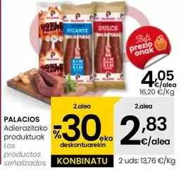 Oferta de Palacios  por 4,05€ en Eroski