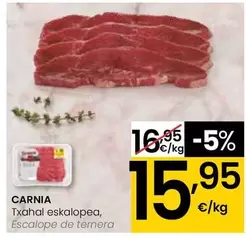 Oferta de Carnia  por 15,95€ en Eroski