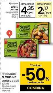 Oferta de Green Cuisine - Productos  por 4,35€ en Eroski