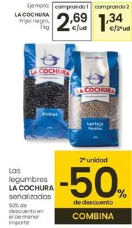 Oferta de La Cochura - Frijo Negro por 2,69€ en Eroski