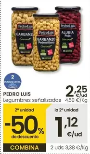 Oferta de Pedro Luís - Legumbres por 2,25€ en Eroski