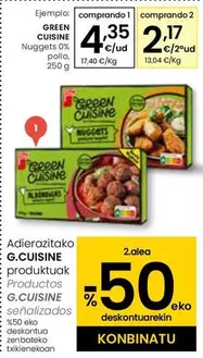 Oferta de Green Cuisine - Productos  por 4,35€ en Eroski