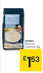 Oferta de Eroski - Rice D.O. Valencia por 1,53€ en Eroski