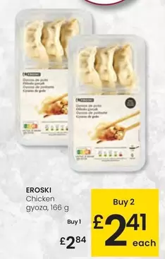 Oferta de Eroski - Chicken Gyoza por 2,84€ en Eroski