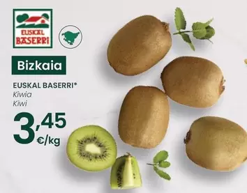 Oferta de Euskal Baserri - Kiwi por 3,45€ en Eroski