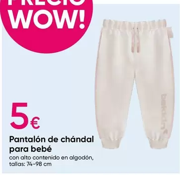 Oferta de Bebé - Pantalón De Chandal Para en Pepco