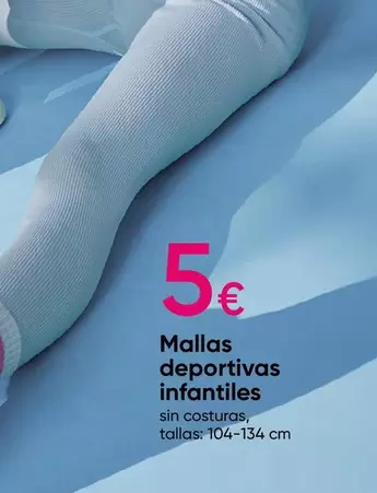 Oferta de Mallas Deportivas Infantiles por 5€ en Pepco