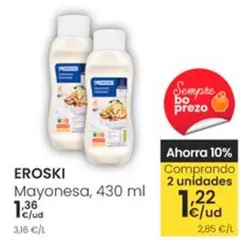 Oferta de Eroski - Mayonesa por 1,36€ en Eroski