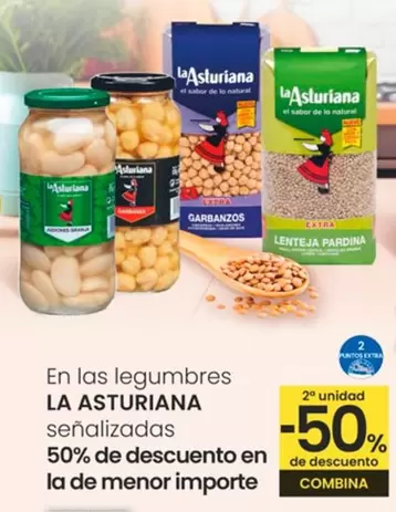 Oferta de La Asturiana - En Las Legumbres en Eroski