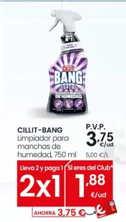 Oferta de Cillit Bang - Limpiador Para Manchas De Humedad por 3,75€ en Eroski