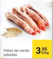 Oferta de Patas De Cerdo Saladas por 3,95€ en Eroski