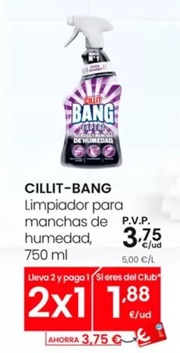 Oferta de Cillit Bang - Limpiador Para Manchas De Humedad por 3,75€ en Eroski