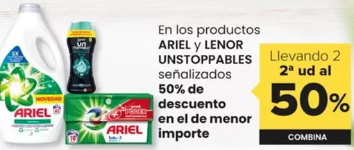 Oferta de Ariel/Lenor Unstoppables - Productos  en Autoservicios Familia