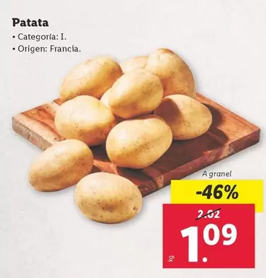 Oferta de Patata por 1,09€ en Lidl