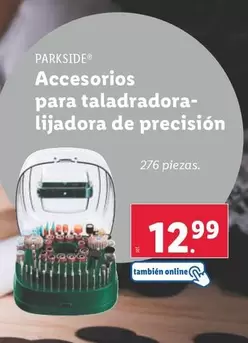 Oferta de Parkside - Accesorios Para Taladradora-Lijadora De Precision por 12,99€ en Lidl