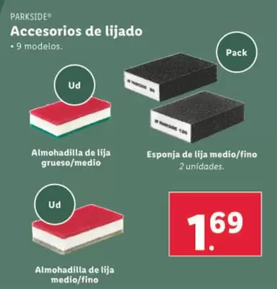 Oferta de Parkside - Accesorios De Lijado por 1,69€ en Lidl