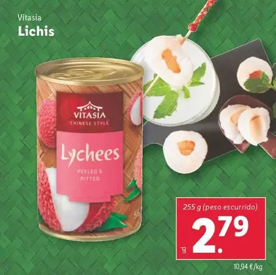 Oferta de Vitasia - Lichis por 2,79€ en Lidl