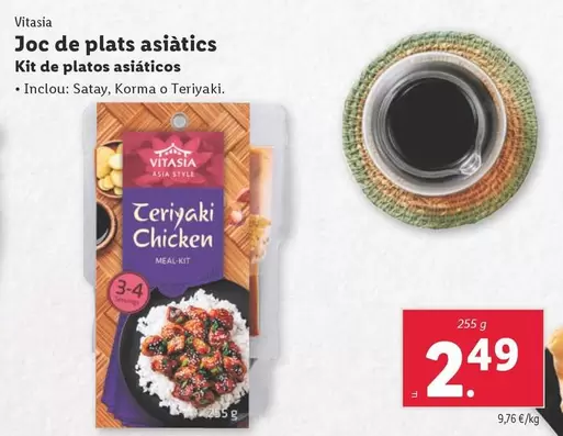 Oferta de Vitasia - Kit De Plato Asiaticos por 2,49€ en Lidl