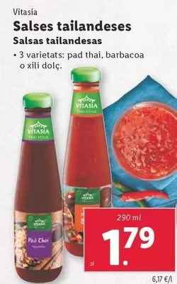 Oferta de Vitasia - Salsas Tailandesas por 1,79€ en Lidl