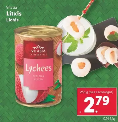 Oferta de Vitasia - Lichis por 2,79€ en Lidl