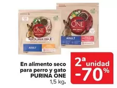 Oferta de Purina One - En Alimento Seco Para Perro Y Gato en Carrefour Market