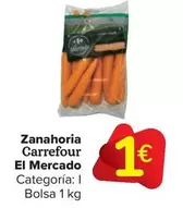 Oferta de Carrefour - Zanahoria El Mercado por 1€ en Carrefour Market