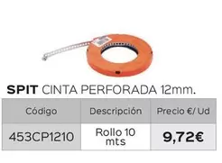 Oferta de Spit - Cinta Perforada  por 9,72€ en Isolana