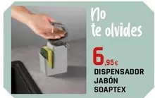 Oferta de Dispensador Jabón Soaptex por 6,95€ en CMB Bricolage