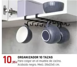 Oferta de Organizador 10 Tazas por 10,95€ en CMB Bricolage