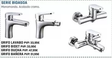 Oferta de Serie Bidasoa Grifo Lavabo por 33,95€ en CMB Bricolage