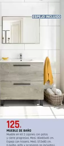 Oferta de Mueble De Baño por 125€ en CMB Bricolage