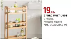 Oferta de Carro Multiusos por 19,95€ en CMB Bricolage