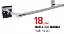 Oferta de Toallero Barra por 18,95€ en CMB Bricolage