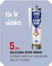 Oferta de Ceys - Silicona Stop Moho por 5,95€ en CMB Bricolage