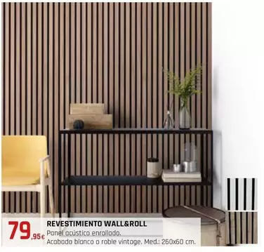 Oferta de Revestimiento Wall&Roll por 79,95€ en CMB Bricolage