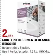 Oferta de Beissier - Mortero De Cemento Blanco por 2,95€ en CMB Bricolage