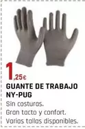 Oferta de Guante De Trabajo Ny-Pug por 1,25€ en CMB Bricolage