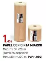 Oferta de Miarco - Papel Con Cinta por 1,45€ en CMB Bricolage