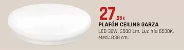 Oferta de Garza - Plafón Ceiling por 27,95€ en CMB Bricolage