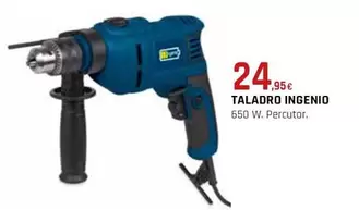 Oferta de Ingenio - Taladro por 24,95€ en CMB Bricolage