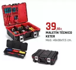 Oferta de Keter - Maletín Tecnico  por 39,95€ en CMB Bricolage