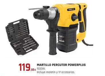 Oferta de Power Plus - Martillo Percutor por 119,95€ en CMB Bricolage