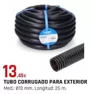 Oferta de Tubo Corrugado Para Exterior por 13,45€ en CMB Bricolage