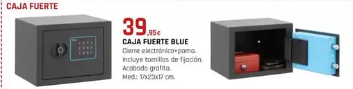 Oferta de Caja Fuerte Blue por 39,95€ en CMB Bricolage