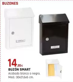 Oferta de Buzón Smart por 14,95€ en CMB Bricolage