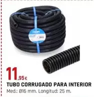 Oferta de Tubo Corrugado Para Interior por 11,95€ en CMB Bricolage