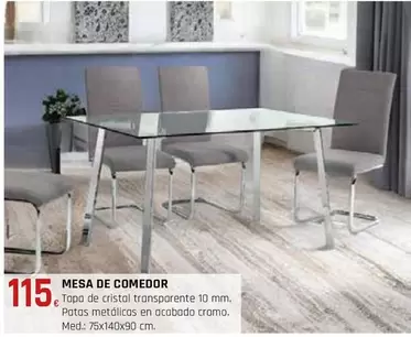 Oferta de Mesa De Comedor por 115€ en CMB Bricolage