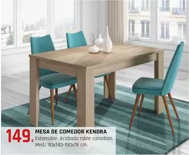 Oferta de Mesa De Comedor Kendra  por 149€ en CMB Bricolage