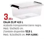 Oferta de Caja Clip  por 3,95€ en CMB Bricolage